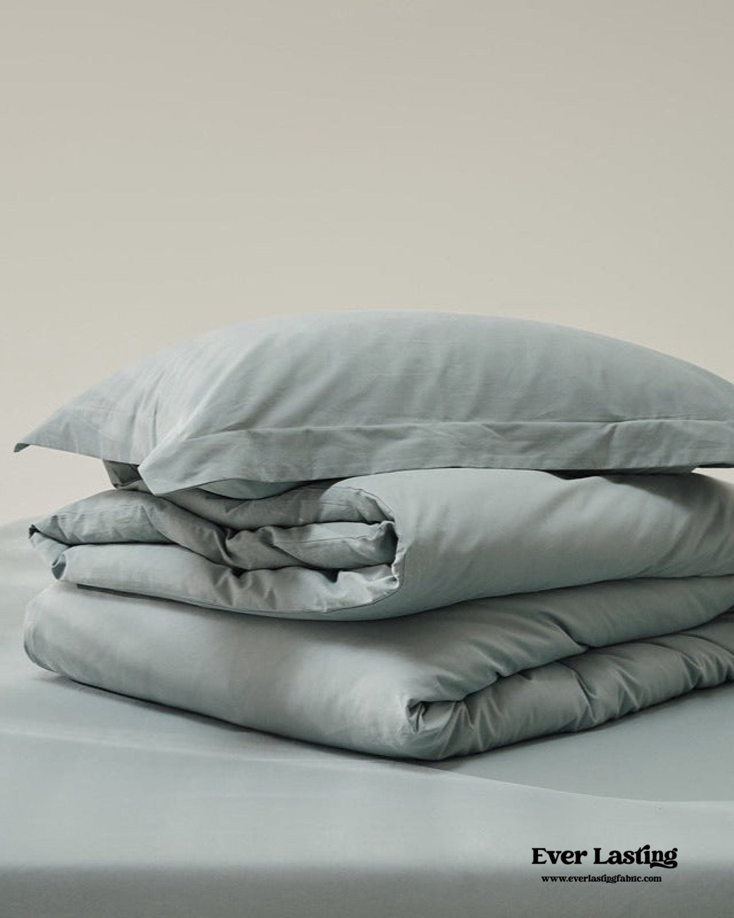 Velvære Luxe Solid Color Cotton Bedding Set / White