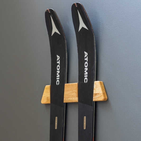 Vail Ski Display | Minimalist Wood Rack | Large