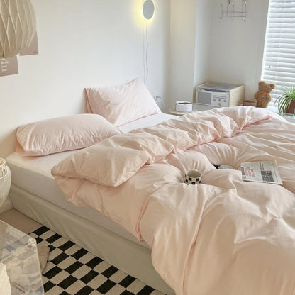 Washed Cotton Duvet Cover (14 Colors)