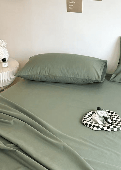 Washed Cotton Pillowcases (14 Colors)