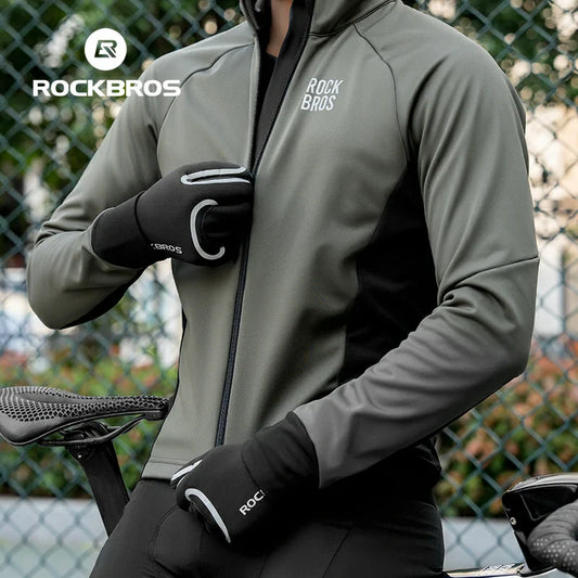 Winter Riding Gloves Water Repellent Full-Palm Silicone