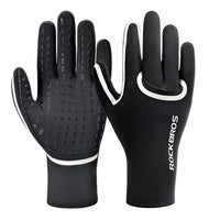 Winter Riding Gloves Water Repellent Full-Palm Silicone
