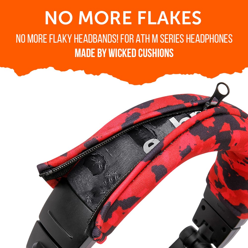 WC BandZ V2 Protective Headband Cover For ATH M Series Headphones