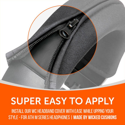 WC BandZ V2 Protective Headband Cover For ATH M Series Headphones