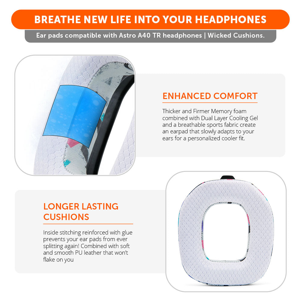 Astro A40 TR Earpads - WC FreeZe Cooling Gel