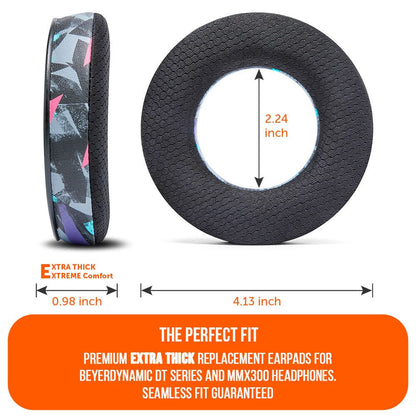 WC FreeZe DT770 - Cooling Gel Ear Pads for Beyerdynamic Headphones