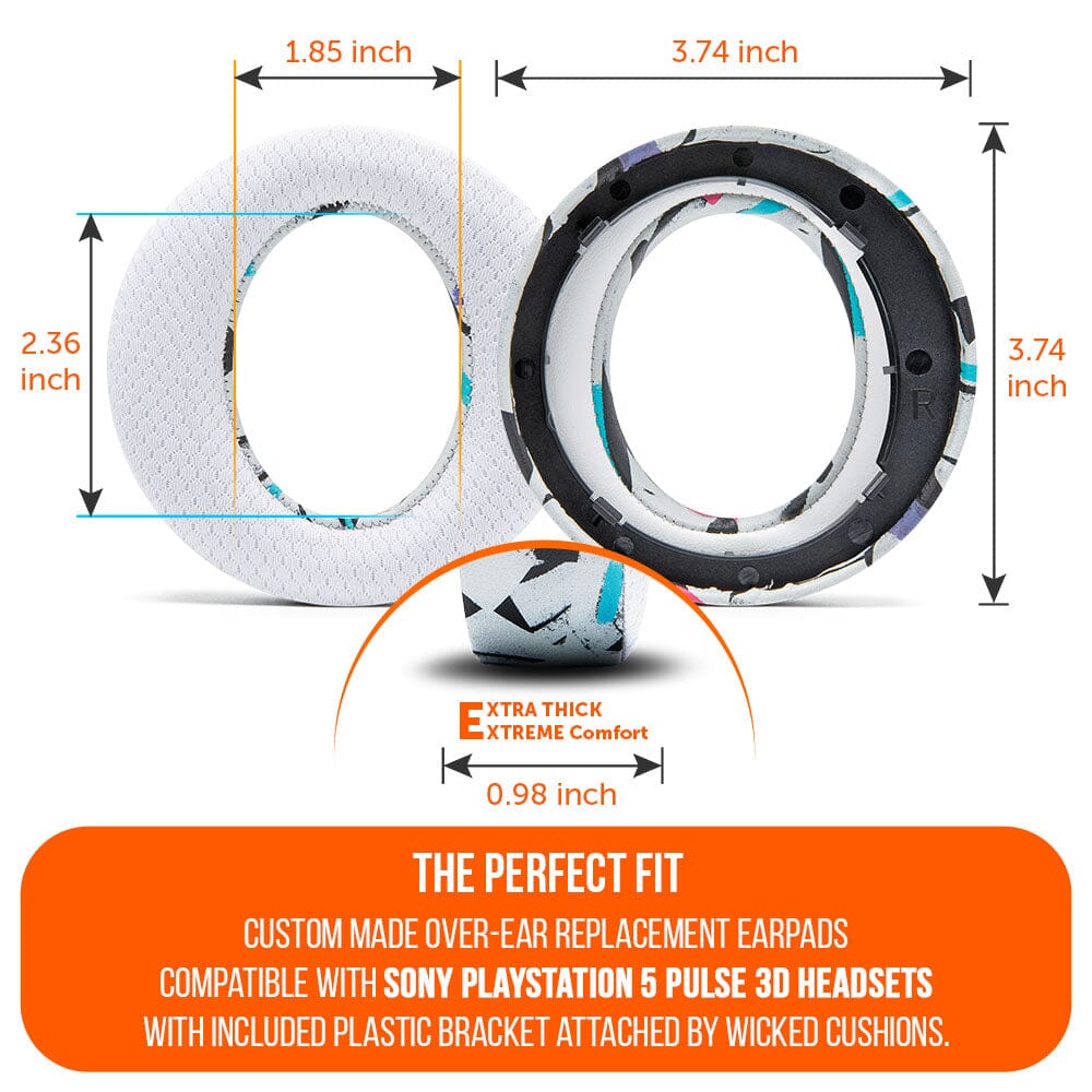 WC FreeZe Pulse 3D - Cooling Gel Earpads For PS5 Pulse 3D Headset