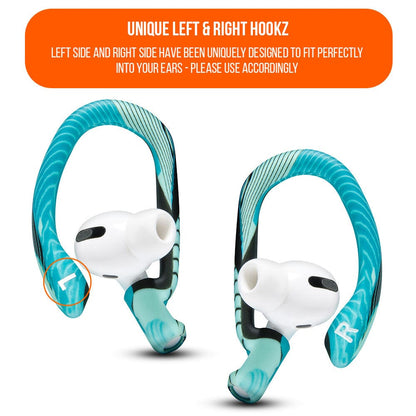 WC HookZ - Over Ear Hooks for Airpods Pro 1, 2 & Airpods 1, 2, 3
