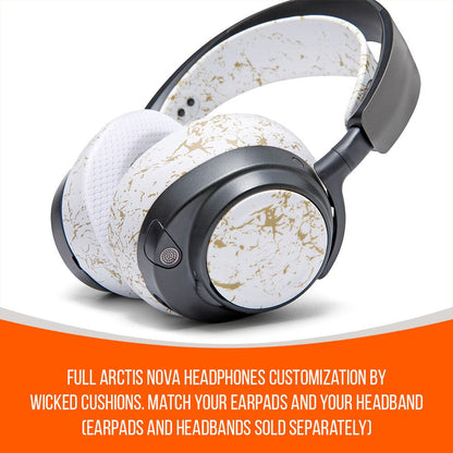 WC Side Speaker Plates for Arctis Nova Headsets - Arctis Nova Booster Pack by Wicked Cushions