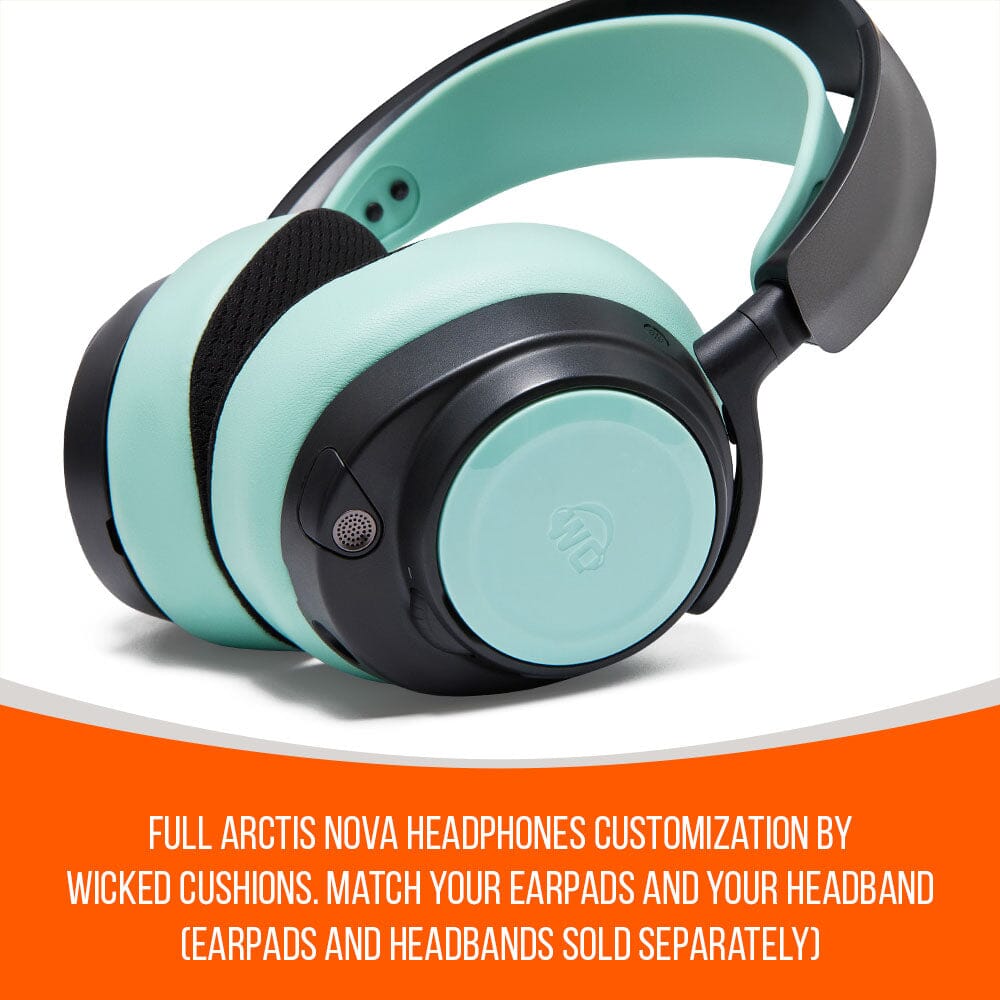 WC Side Speaker Plates for Arctis Nova Headsets - Arctis Nova Booster Pack by Wicked Cushions