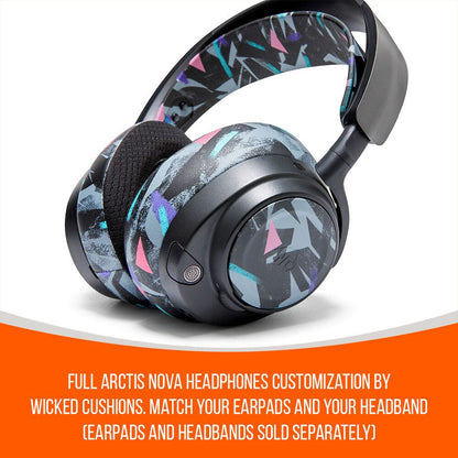 WC Side Speaker Plates for Arctis Nova Headsets - Arctis Nova Booster Pack by Wicked Cushions