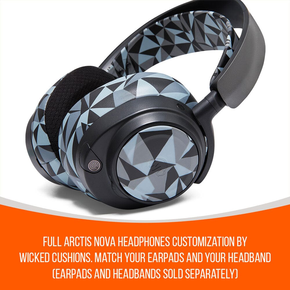 WC Side Speaker Plates for Arctis Nova Headsets - Arctis Nova Booster Pack by Wicked Cushions
