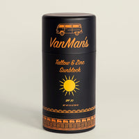 VanMan’s Tallow & Zinc SunBlock - 2 oz