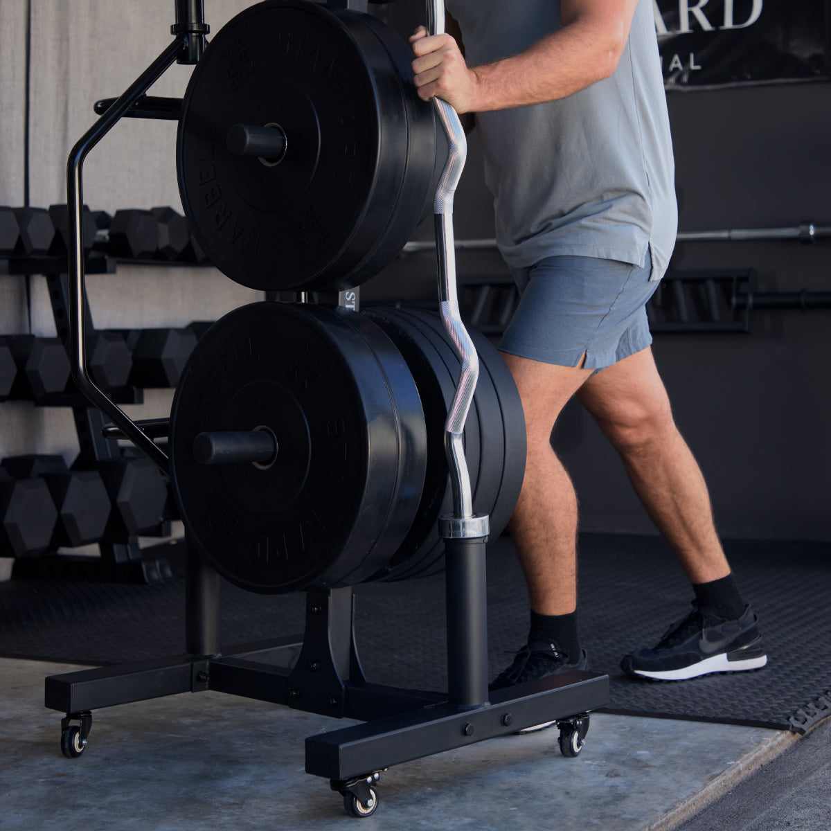 Weight Tree - Olympic Barbell and Weight Rack