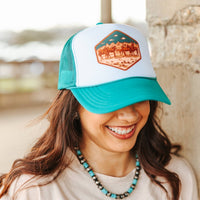 Western Horses Trucker Hat