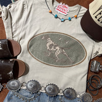 Western Hunt Dog Graphic Tee