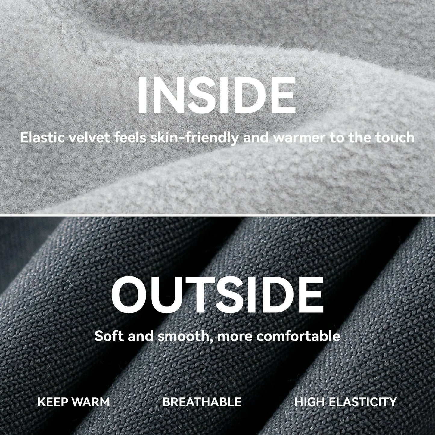 Winter Fleece Balaclava Helmet Liner for 15°F-50°F