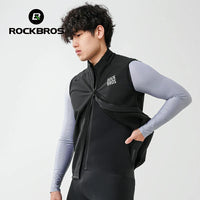 Windproof Fleece Cycling Vest