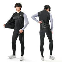 Windproof Fleece Cycling Vest