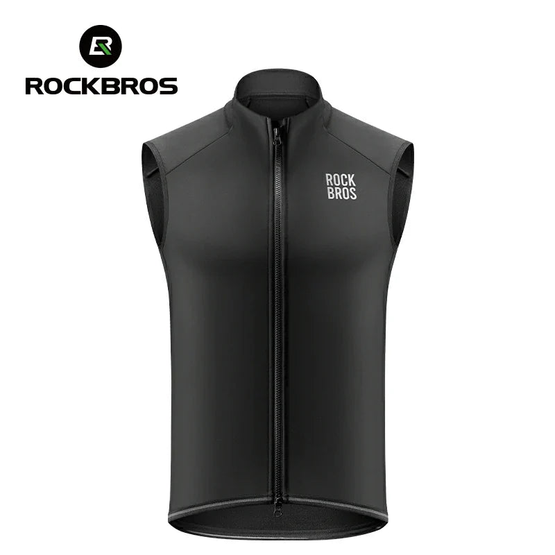 Windproof Fleece Cycling Vest