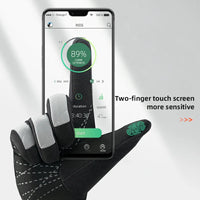 Winter Long-Finger Gloves Windproof Velvet