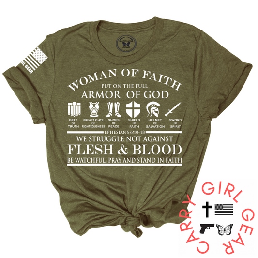 WOMAN OF FAITH Tee