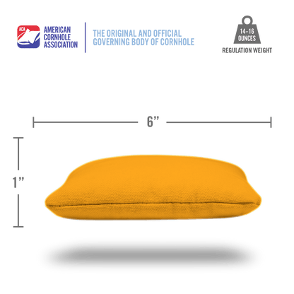 Yellow Daily 66x Cornhole Bags