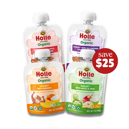 Holle Yogurt Pouches Variety Bundle