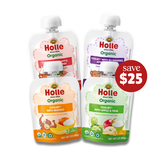 Holle Yogurt Pouches Variety Bundle