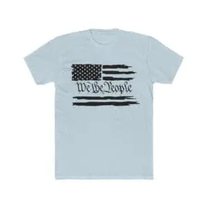 We The People | Born Patriotic | Men's Athletic Fit T-Shirt