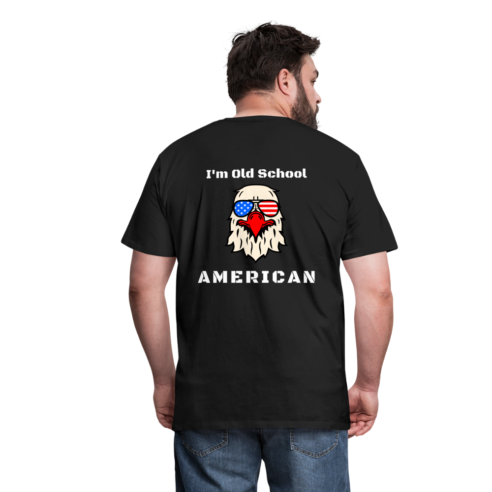 Born Patriotic - Old School American | Men's T-Shirt | Classic Fit