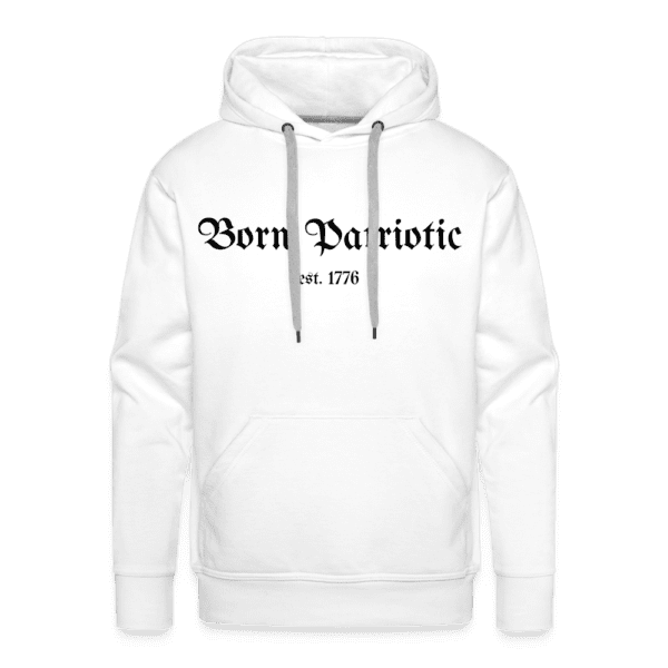 Fight - Born Patriotic | Men's Hoodie | Casual Fit - Image 2