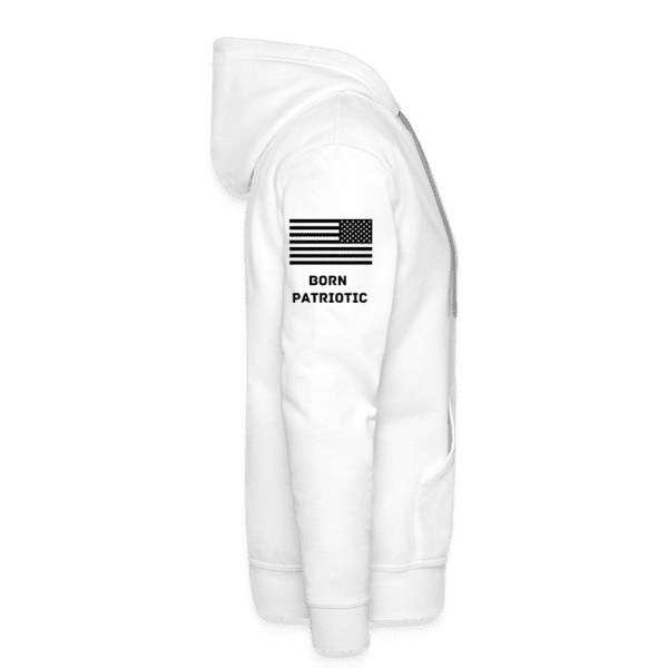 Fight - Born Patriotic | Men's Hoodie | Casual Fit - Image 3