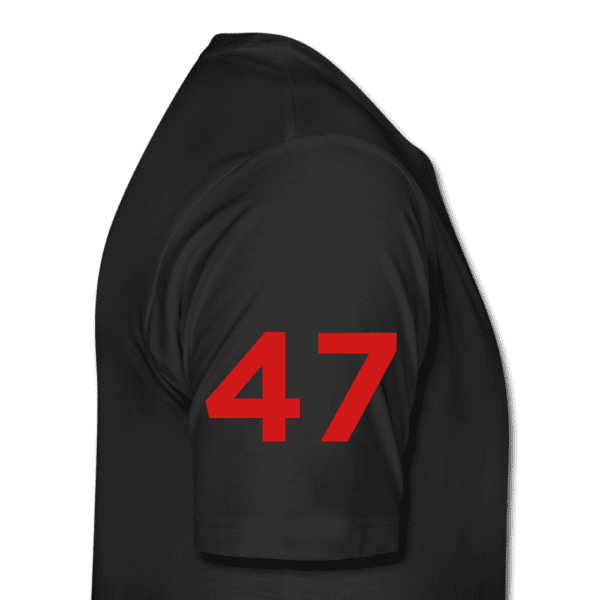 47 - Born Patriotic | Men's T-Shirt | Casual Fit - Image 2