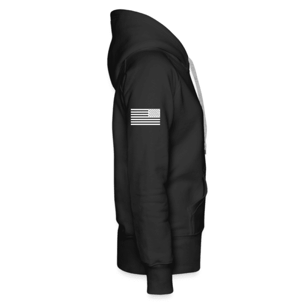 Simple Text - Born Patriotic | Women’s Premium Hoodie | Casual Fit - Image 2
