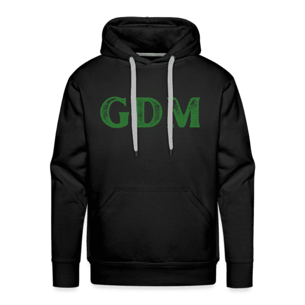 GDM Simple Text Logo - Men’s Premium Hoodie | Casual Fit