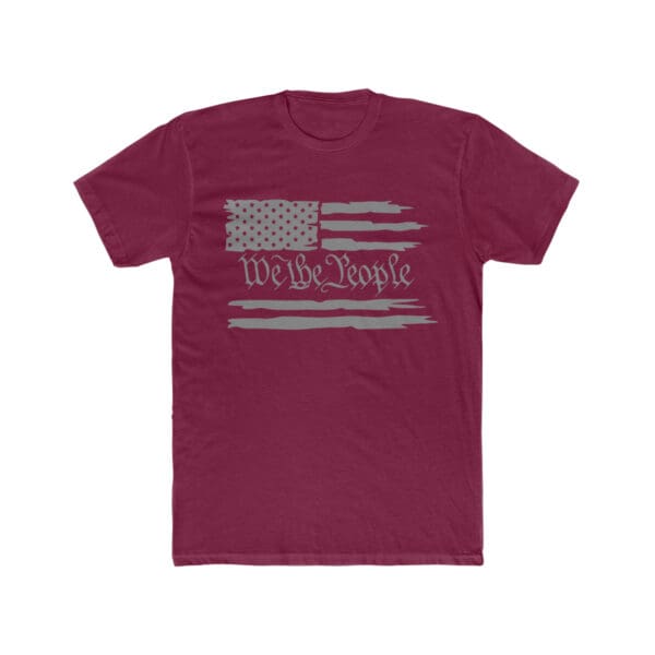 We The People | Born Patriotic | Men's Athletic Fit T-Shirt