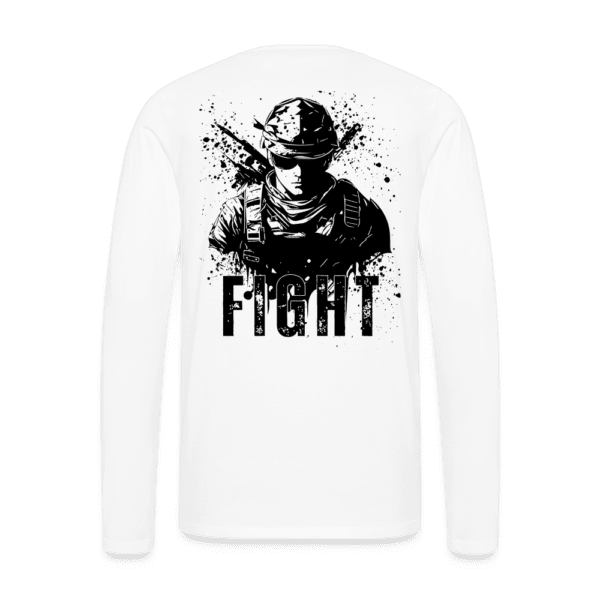 Fight - Born Patriotic | Men's Long-Sleeve | Casual Fit