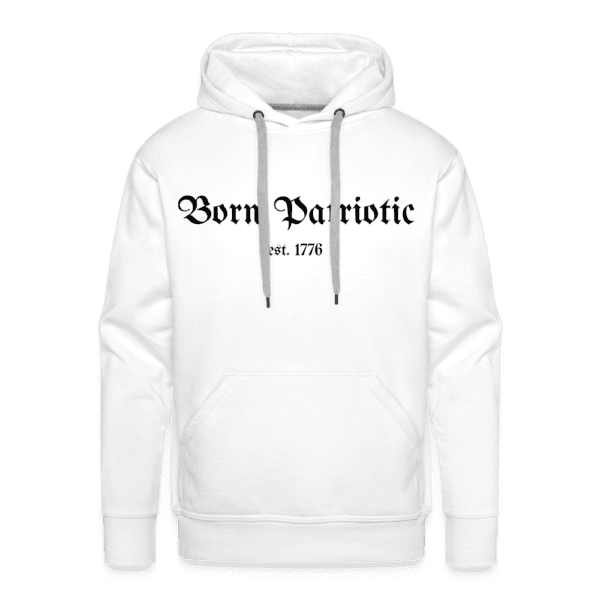 Fight - Born Patriotic | Men's Hoodie | Casual Fit - Image 2