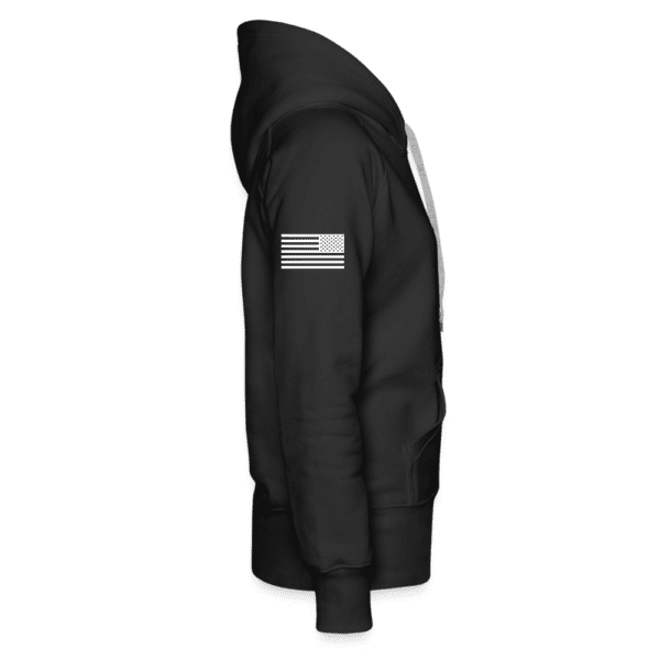 Simple Text - Born Patriotic | Women’s Premium Hoodie | Casual Fit - Image 2