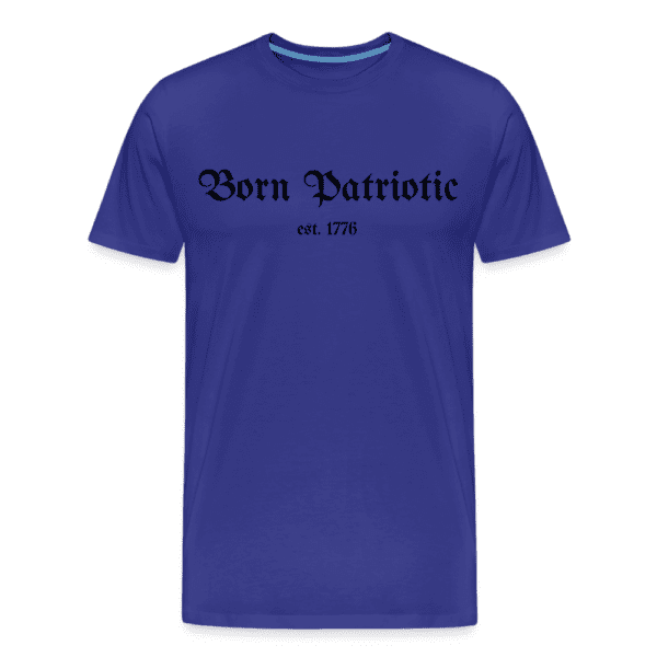 Simple Text - Born Patriotic | Men's T-Shirt | Casual Fit