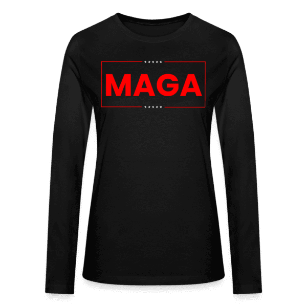 MAGA - Born Patriotic | Women's Long Sleeve T-Shirt