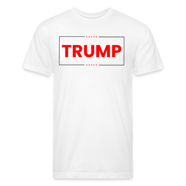 TRUMP - Born Patriotic | Men's Fitted Cotton/Poly T-Shirt