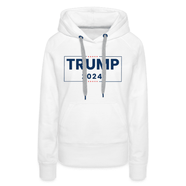 TRUMP 2024 - Born Patriotic | Women’s Premium Hoodie