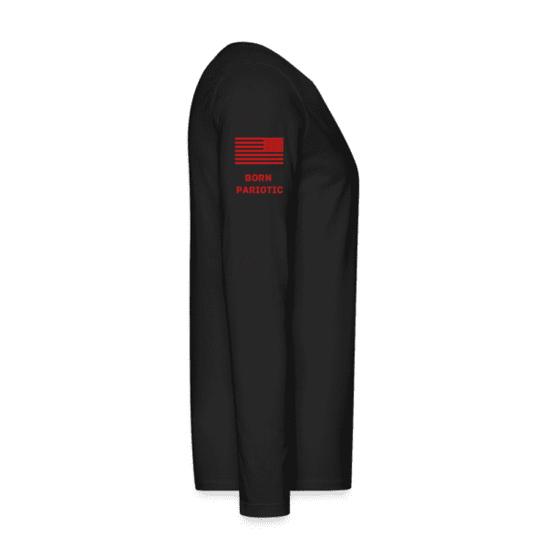 TRUMP 2024 - Born Patriotic | Men's Premium Long Sleeve T-Shirt - Image 2