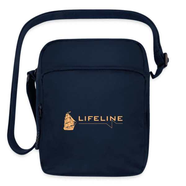 LifeLine Logo - Upright Crossbody Bag