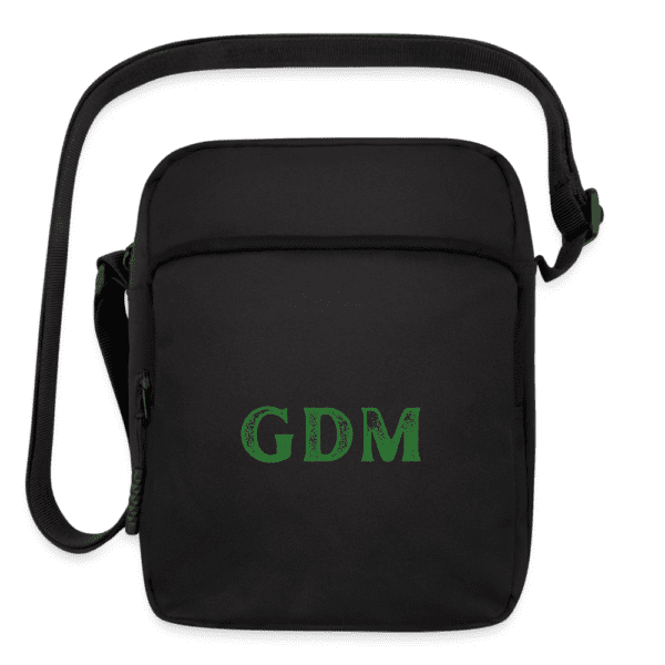 Upright Crossbody Bag - Green Dragon