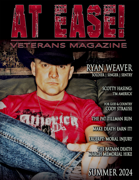 AT EASE! Veterans Magazine cover for Summer 2024 issue