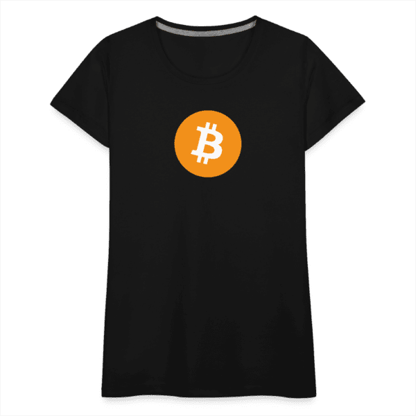 Bitcoin OG Logo - Liberty Bell | Women’s Premium T-Shirt - Image 2