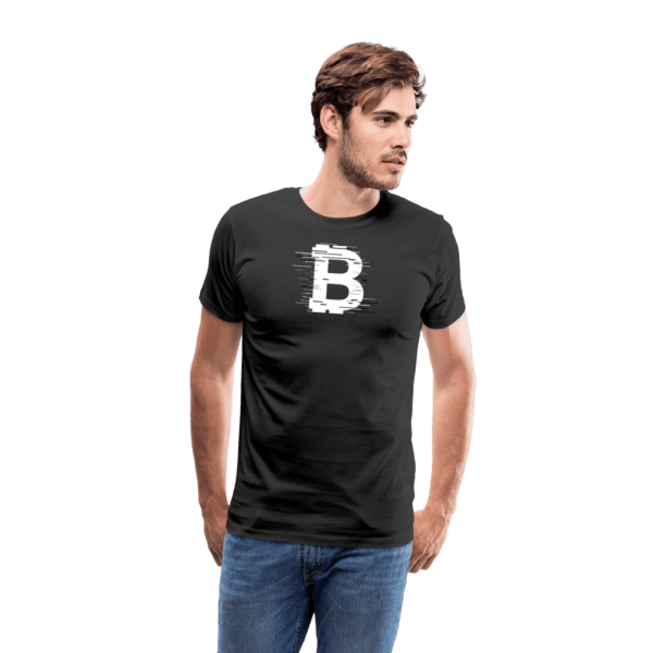 Bitcoin Hash - Liberty Bell | Men's Premium T-Shirt - Image 3